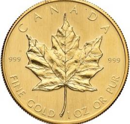 Canada - 50 Dollari foglia d'acero